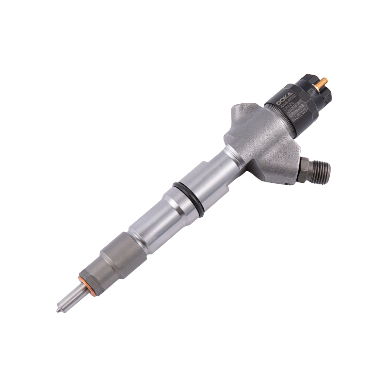 Ag luí le Injector Coitianta Iarnróid Bosch CRIN 120 0445120357 - Do Bhusanna Hibrideacha BYD K9 / Yutong F10 (Euro VI)